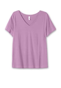 sheego - T-Shirt - magenta