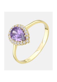 VANLERÉ - Cluster Ring, mit Zirkonia, 375 Gelbgold - gold