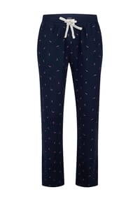 HAPPY SHORTS - Pyjamahose Christmas - anthra check