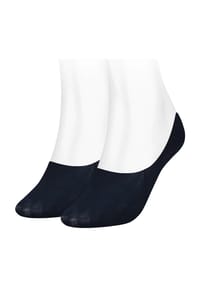 TOMMY HILFIGER - Classic Füßlinge, unifarben, 2er-Pack, für Damen - 200 BLACK