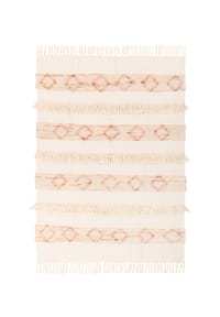 Kayoom - Tagesdecke Decke Bohist 225 in rosa - creme - rosa - creme