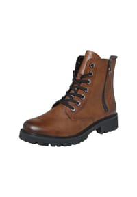 remonte® - Schnürstiefel, Glattleder, für Damen - PALISANDER / 24
