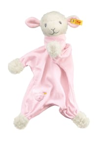 Steiff - Schmusetuch "Träum Süß Lamm" - ROSA