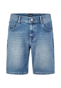 HECHTER PARIS - Shorts aus Bio-Baumwolle mit Elasthan - steel blue