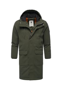 ragwear™ - Wintermantel Mr Them Long - Black