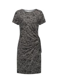 ragwear™ - Shirtkleid Knotta Print - Black