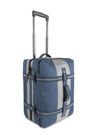 normani® - Reisetasche mit Handgepäckmaß Aurori 45 - Blau/Grau