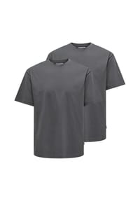 ONLY & SONS - T-Shirt 2er Pack Onsfred - Castor gray