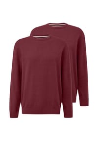 s.Oliver - Pullover 2er Pack Basic - Schwarz