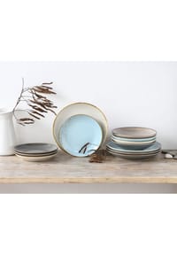 besteck-set 12 personen WMF Silk Besteck Set Personen, 60 teilig, Edelstahl Glas Karaffe mit buntem