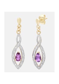Diamant L'eternel - Ohrhänger, mit Diamant, 375 Gelbgold - gold