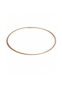 DI PERLE® DI PERLE Schmuckkollektion - Tahiti Zuchtperlen Halskette Collier aus Edelstahl vergoldet mit Spinell, 45 cm, 5-fach - anthrazit/grau