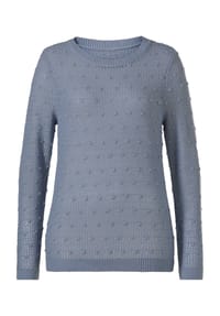 SIEH AN! - Ajour-Pullover - altrosa