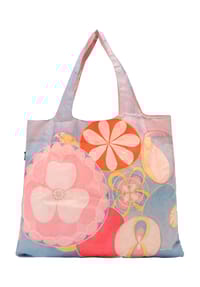 Loqi - Einkaufstasche " Hilma Klint - Childhood", Reißverschluss - MEHRFARBIG