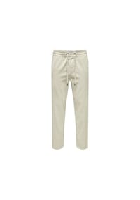 ONLY & SONS - Cordhose"Linus", Tunnelzug, für Herren - 261395 SILVER LIN