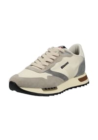 Blauer.®USA - Leder/Textil Sneaker - Beige/Grau