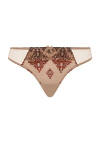 CHANTELLE - Champs Elysees String, Tüll, Stickereien, für Damen - 011 SCHWARZ