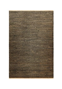 Green Looop - Handweb-Teppich Montpellier - handgefertigter, nachhaltiger, Naturfaser Teppich - braun
