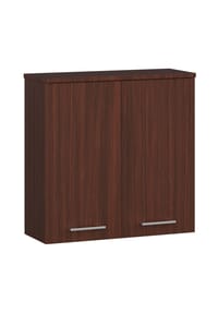 Akord - Fin Badezimmer-Hängeschrank W60 mit 2 Türen und 2 Einlegeböden - artisan-eiche