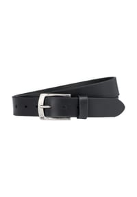 camel active - Gürtel, Leder, Dornschließe, für Herren - 09 BLACK