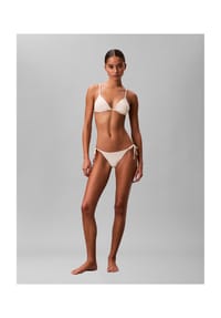 Calvin Klein - Triangel-Bikini, Schnürung, für Damen - YAC ANTIQUE WHITE