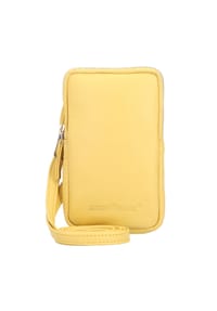 GREEN BURRY Nappa - Nappa Handytasche Leder 10,5 cm - yellow