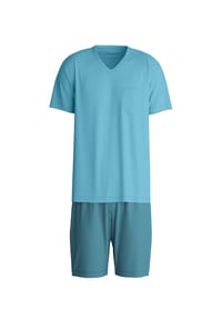 CALIDA - Herren Kurz-Pyjama Relax Streamline - schwarz
