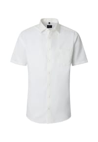 VENTI - Herren Businesshemd uni Modern Fit - Blau
