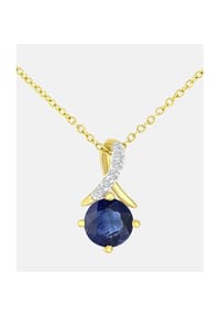 Diamant L'eternel - Kette mit Anhänger, mit 0.6 ct Diamant, 375 Gelbgold - gold