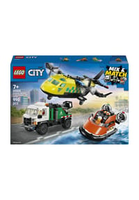 LEGO® - City - 60505 Kombinationsset mit Flugzeug, Wartungsfahrzeug und Luftkissenboot - 