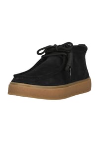 CLARKS® - Schnürschuh Boxbee Walla mit profilierter Laufsohle - 1219 Black Sde