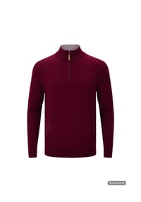 gardeur - Pullover mit Zipper - Camel
