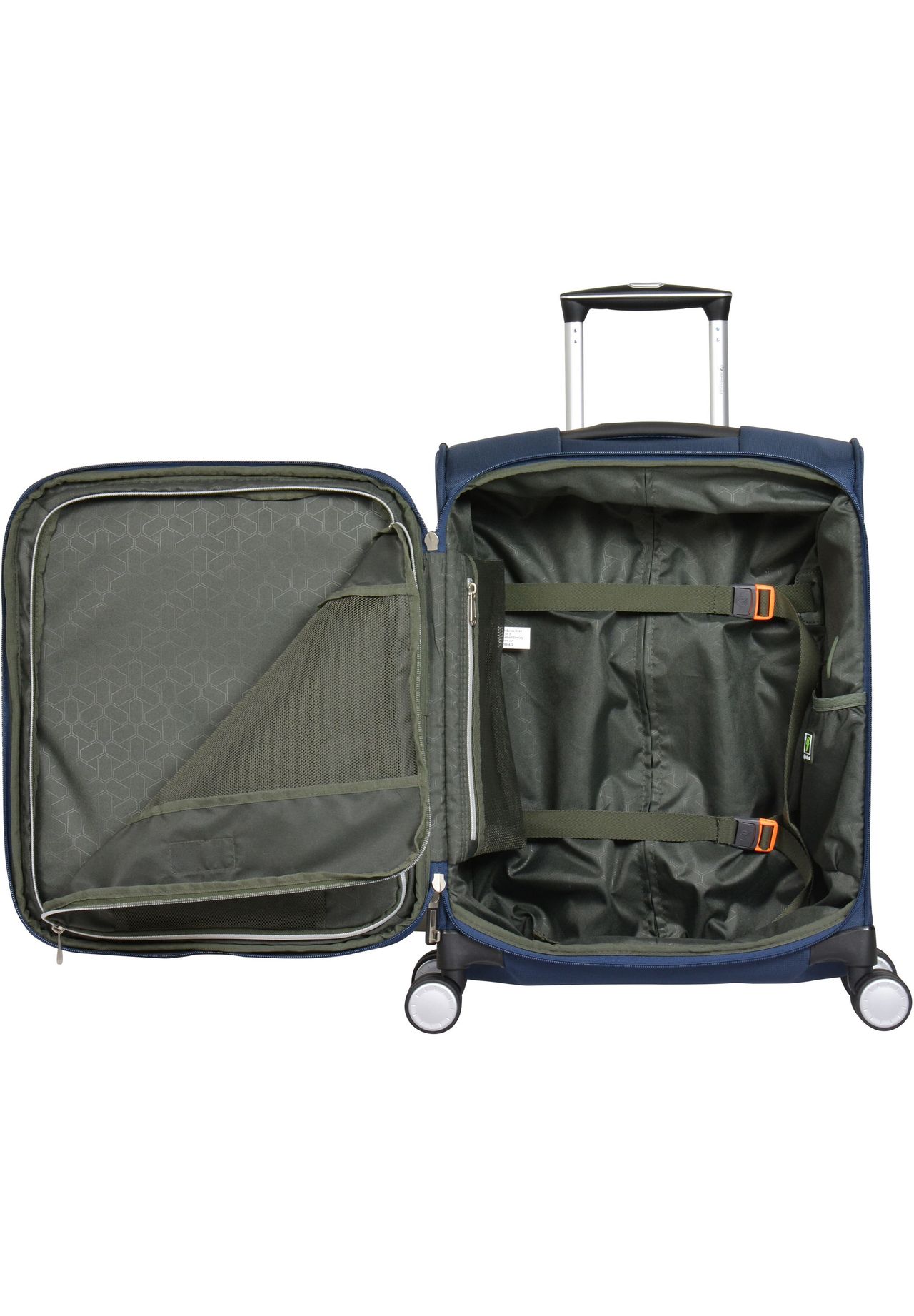 eminent MERCURY II 4-Doppelrollen-Trolley, Kreuzspanngurte 