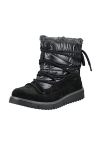 legero - Veloursleder/Textil Stiefelette - Hellrot