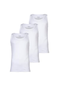BOSS - Unterhemd, 3er-Pack, Regular-Fit, für Herren - 100 WHITE