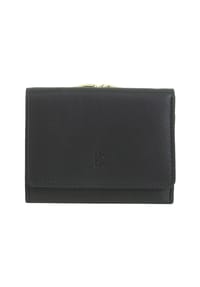 DuDu Corsica - Corsica Geldbörse RFID Schutz Leder 11 cm - black pop