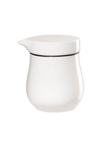 ASA - atable Sauciere mit Deckel - Weiß glänzend