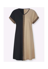 Sieh an! - Nachthemd - schwarz-beige