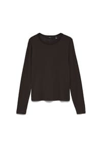 VERO MODA® - Langarmshirt Ada, Rundhals, für Damen - 177868 BLACK