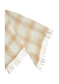 s.Oliver - Schal, Fransen, für Damen - 83N0 BROWN