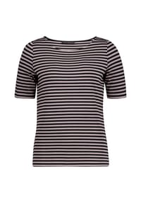 BETTY BARCLAY - Shirt, Halbarm, für Damen - 7896 TAUPE/BLACK