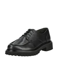 paul green - Schnürschuhe Moka, Leder, für Damen - CLASSIC CALF BLACK
