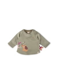 sigikid® - Sweatshirt Petit Croissant ,  für Babys - grün