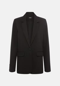 olsen - Blazer mit 1-Knopf-Verschluss - Black