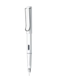 LAMY - Füllhalter, Federstärke B - WEISS, wechselbar