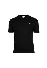 LACOSTE - Herren T-Shirt, Rundhals - Classic Fit, Baumwolle, Logo, einfarbig - Blau