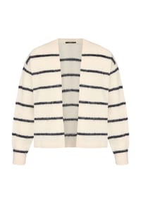 zero - Strickjacke, für Damen - 1982 CREAM/D. BLUE