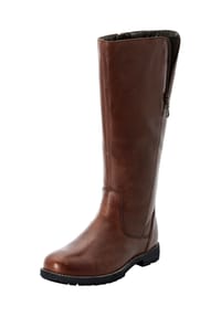 sheego - Weitschaftstiefel - braun