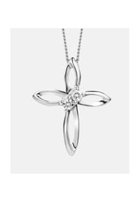 Diamant L'eternel - Halskette, mit Diamant, 375 Weißgold - white gold