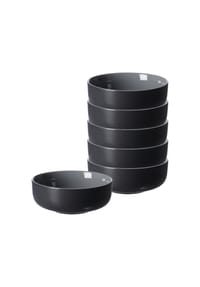 Ritzenhoff & Breker Müslischalen Jasper ø 14.0 cm 6er Set - JASPER - grau